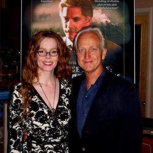 Vivian Schilling and Don Maxwell at the Kansas City Film Festival screening of Ambrose Bierce Civil War Stories April 15 2006