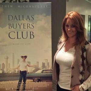 Screening for Dallas Buyers Club with Matthew McConoughey and Jared Leto Great Movie!!