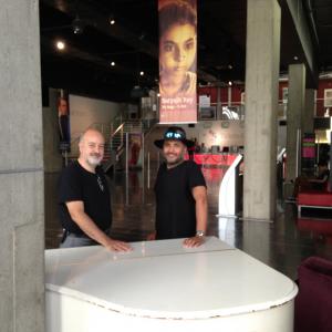George Chiesa with Paul Atherton BFI London UK 2013