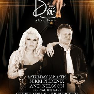 2014 Billboard for Drai's Afterhours Ft. Nikki Phoenix and DJ Nilsson and the special release of their song 