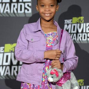Quvenzhan Wallis at event of 2013 MTV Movie Awards 2013