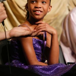 Quvenzhané Wallis at event of Beasts of the Southern Wild (2012)