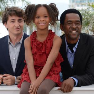 Benh Zeitlin Quvenzhan Wallis and Dwight Henry at event of Beasts of the Southern Wild 2012