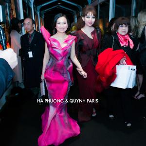 Ha Phuong  Quynh Paris at NY Fashion week 2015 wwwhaphuongworldcom wwwhaphuongglobal haphuongfanpage