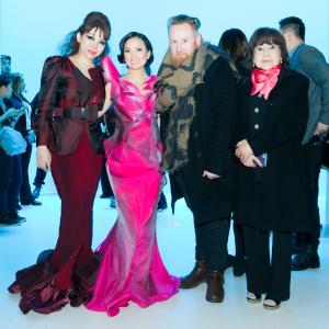 Ha Phuong at New York Fashion week 2015 .