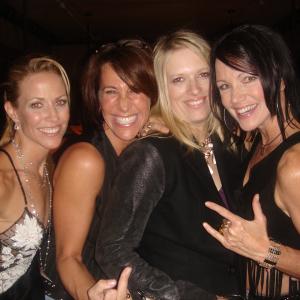 Sheryl Crow Cassandra Berns Greta Gaines and Kathleen LaGue at The Grammy Universal Party 2006