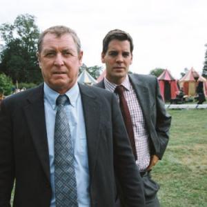 Still of John Hopkins and John Nettles in Midsomerio zmogzudystes 1997