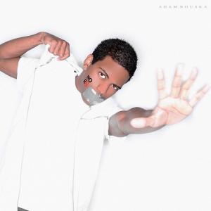 Dominick Mozee at his NoH8 Campaign Shoot