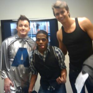 Dominick Mozee, Noah Munck, and Peirson Fode on iCarly