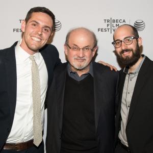 Salman Rushdie and Adam Webber