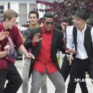 Still of Spencer Ralston in Jermaine Jackson's Blame It On The Boogie music video (2011)