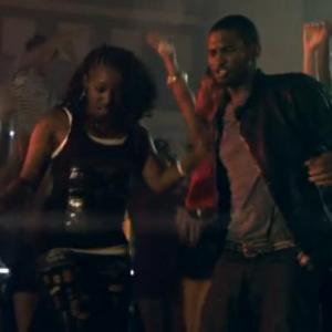 LaNiece on Usher music video
