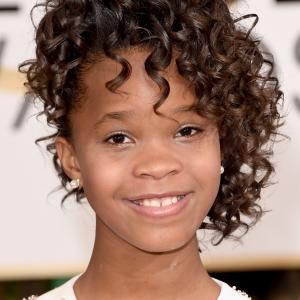 Quvenzhan Wallis at event of 72nd Golden Globe Awards 2015