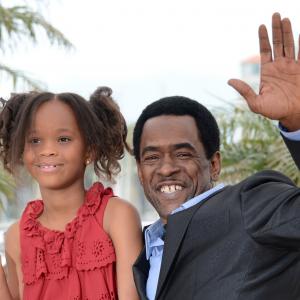 Quvenzhan Wallis and Dwight Henry at event of Beasts of the Southern Wild 2012