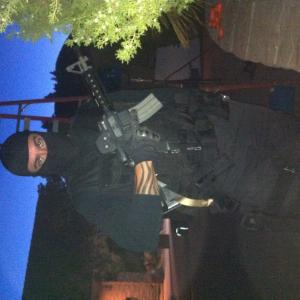 As Swat team member Time Warrior