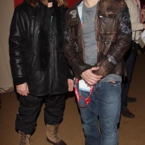 With director Robert Rodriguez at the premiere of El Mariachi Green RoomEgyptian Theatre Sundance Film Festival