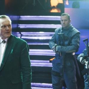 Still of Alan Dale Christopher Egan and Anthony Head in Dominion 2014