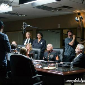 Virtuous: Shooting the Pentagon scene with Jessica Lynch and Charles Oswald