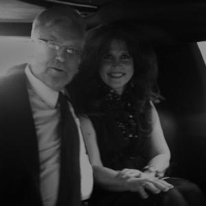 Return of the Killer Shrews: Arriving at the premiere red carpet event with Charles Oswald and Ann Oswald