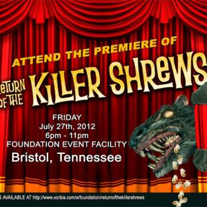 Return of the Killer Shrews Premiere poster