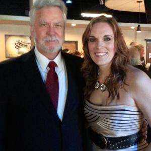 Virtuous Premiere reception with Charles Oswald and Holly Spears