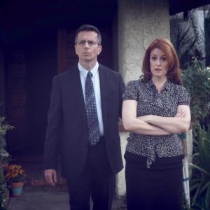 Tom McLaren and Kristina Hayes in the feature film 