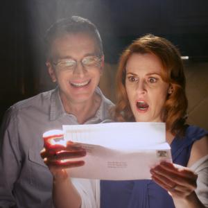 Tom McLaren and Kristina Hayes in the feature film 