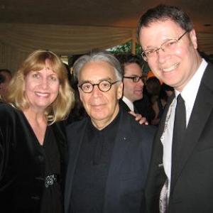 Composer Howard Shore with Tracey and Vance Marino at the SCL Oscar Nominee Reception