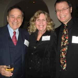 Songwriter Richard Sherman with Tracey and Vance Marino at the SCL Holiday Party