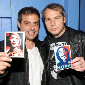 Shepard Fairey and Antonino DAmbrosio at event of Let Fury Have the Hour 2012