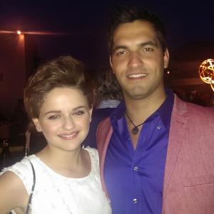 MIKEL Beaukel & Joey King at Producer's Party