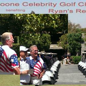Mikel Steven capturing every moment with his camera of Classic Recording Star and Chart topper PAT BOONE at his Golf Tournament 2015