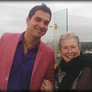 Mikel Beaukel with DORIS DAY Show & Little Shop Of Horror Star Jackie Joseph.