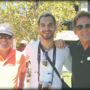 Mikel Steven with Television Legend's Chris Knight (Brady Bunch) and Michael Dudikoff