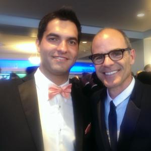 MIKEL Beaukel and Michael Kelly at The 66th Emmy Awards 2014