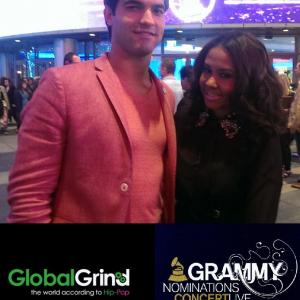 Mikel Beaukel on GlobalGrind on Grammy Nominations Concert Live. NOKIA Theater LA