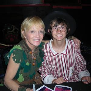 Dakota T Jones in the OffBroadway production of Peter Pan with Cathy Rigby in 2009