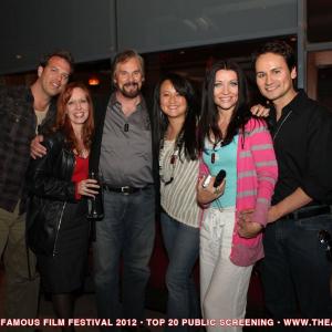 With Stacie Stocker Robert Edwards Sushien Cho Maria Magdalena and Ruben Angelo at Almost Famous Film Festival PhoenixAz 2012