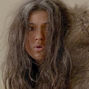 Ramanique as Cavewoman in Modern Man