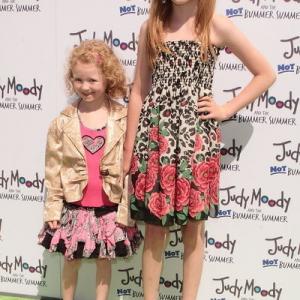 Morgan Lily  Riley Jane  Judy Moody and the Not Bummer Summer Los Angeles Premiere  Arrivals  Arclight Cinemas  Hollywood CA USA 642011