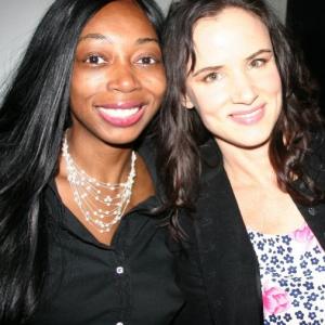 Eunice Chiweshe Goldstein and Juliette Lewis