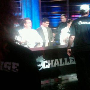 ON SET FOOD NETWORK CHALLENGE WWE WITH CODY RHODES