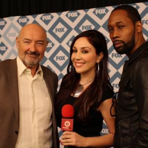 Terry O'Quinn and RZA at the FOX TCA
