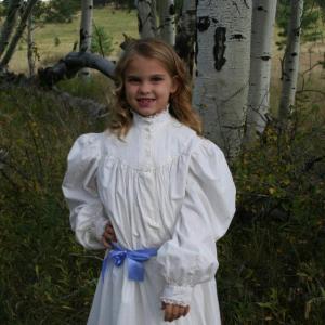 Brooke McGlasson as Aspen on the set of the move The Forsaken in Flagstaff, Arizona