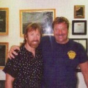 Chuck Norris and Bob DeBrino