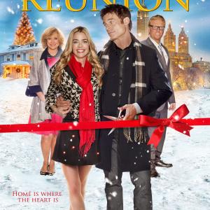 Denise Richards Jake Busey Patrick Muldoon and Catherine Hicks in A Christmas Reunion 2015