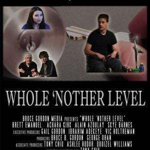 Onesheet poster for Whole Nother Level 2012 A film by Bruce B Gordon WriterDirectorProducer