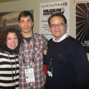 With Justin Long and Lori Landew at Sundance Film Festival 2012