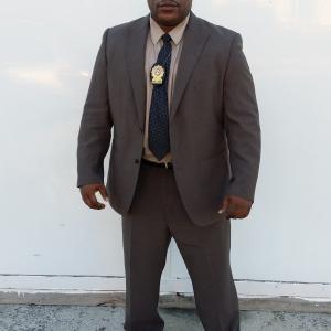 Deputy Sheriff Brion James shortly after filming my role on the TV series Shotgun Mythos