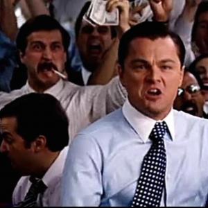 The Wolf of Wall Street Right Leonardo DiCaprio Left Jordan B Nice